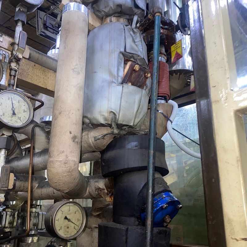 ติดตั้งระบบ Heat Exchanger บริษัท มิชลิน