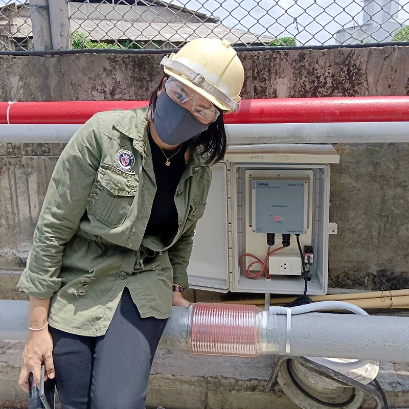 ติดตั้งระบบที่ บริษัท อดิตยา เบอร์ล่า เคมีคัลส์ (ประเทศไทย)